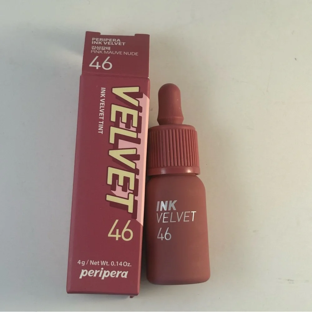 Two PERIPERA Syrupy Tok Cheek 09 PALE PEACH Ink Velvet Tint Pink‎ Mauve Nude 46
